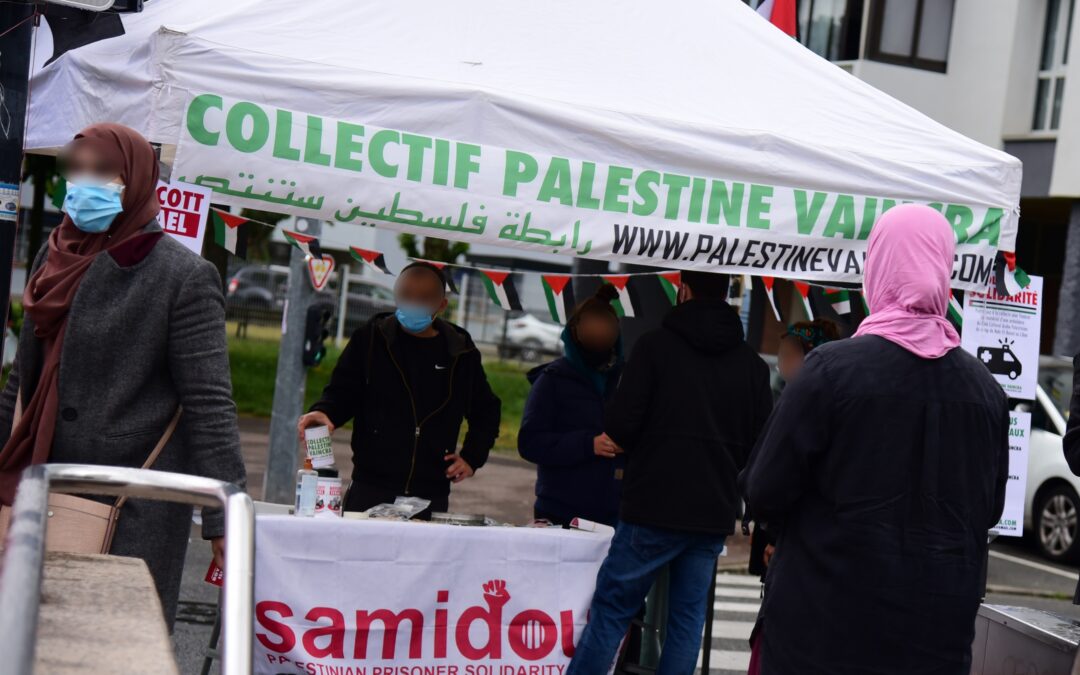 Dans le quartier de Bagatelle à Toulouse, solidarité avec le peuple palestinien et le boycott d’Israël