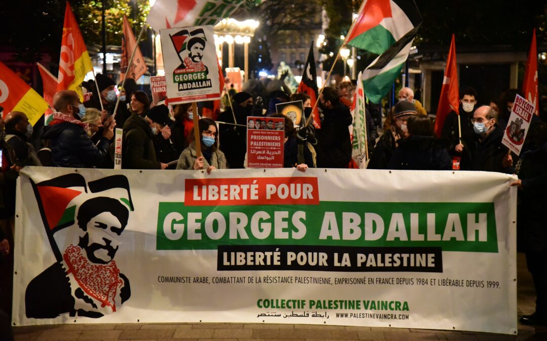 Une centaine de personnes à Toulouse pour la libération de Georges Abdallah !