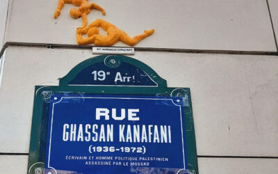 Des rues de Paris rebaptisées aux noms de Ghassan Kanafani et différents symboles de la résistance palestinienne
