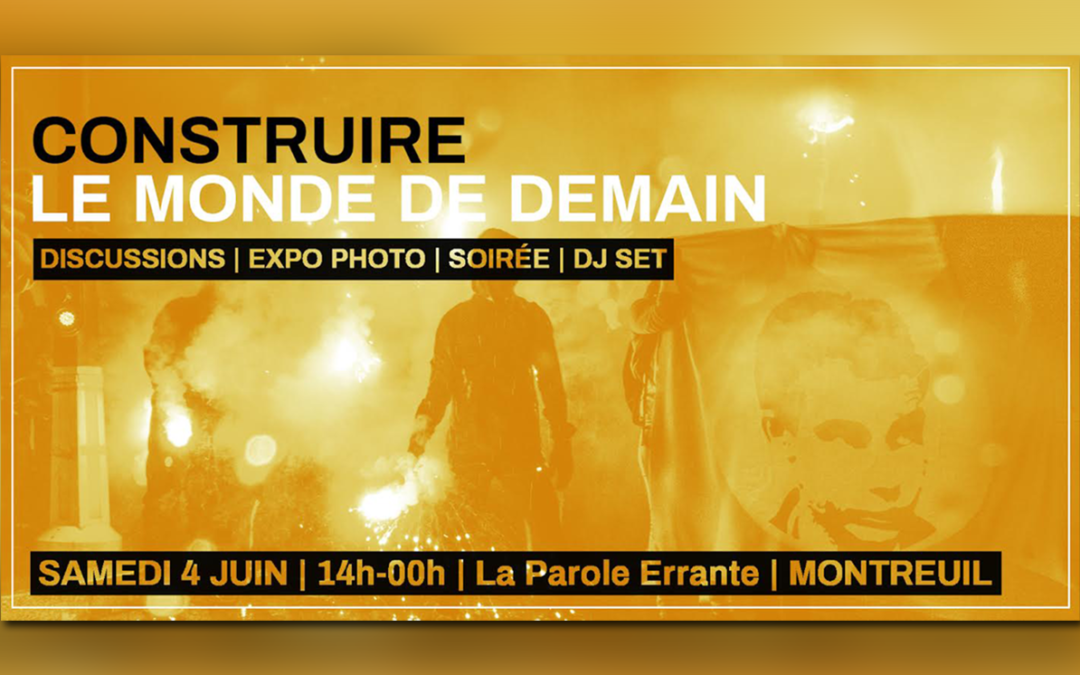 Samedi 4 Juin : Table-ronde « Dissolutions et répression politique » à Montreuil