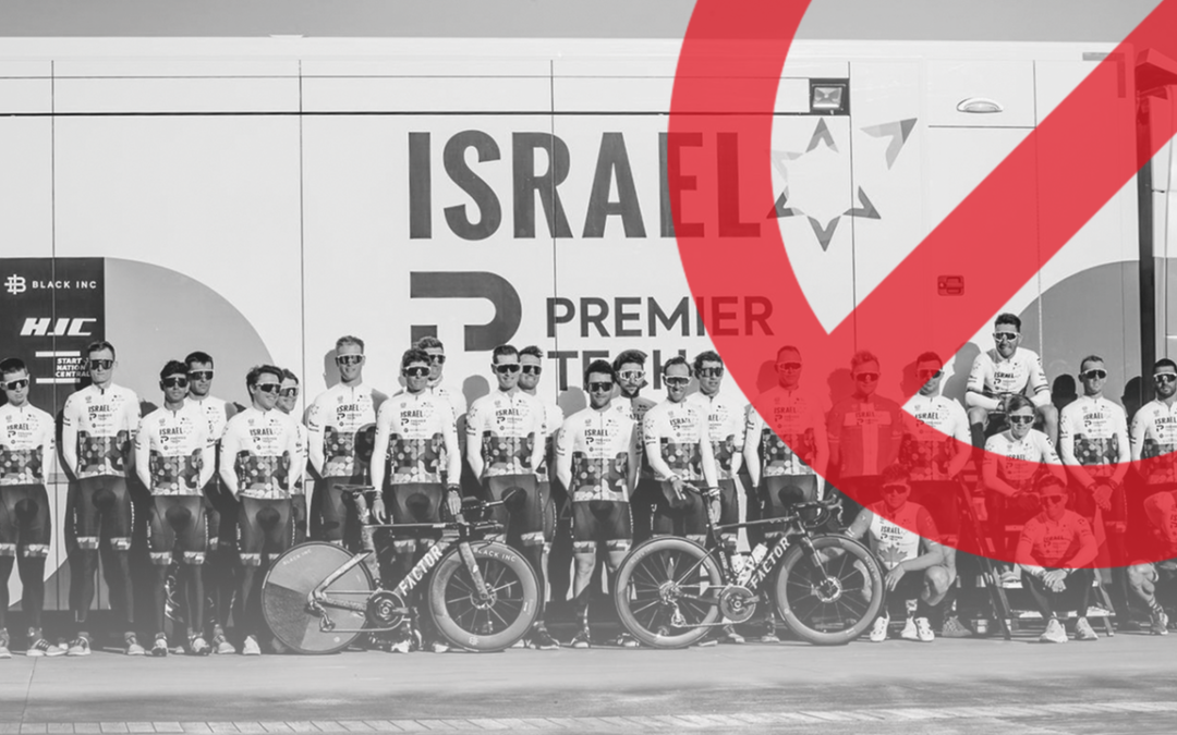 Déclaration internationale : Israël hors du Tour de France !