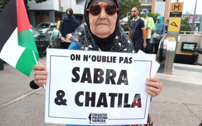 40 ans après, hommage aux victimes du massacre de Sabra et Chatila dans les rues de Toulouse