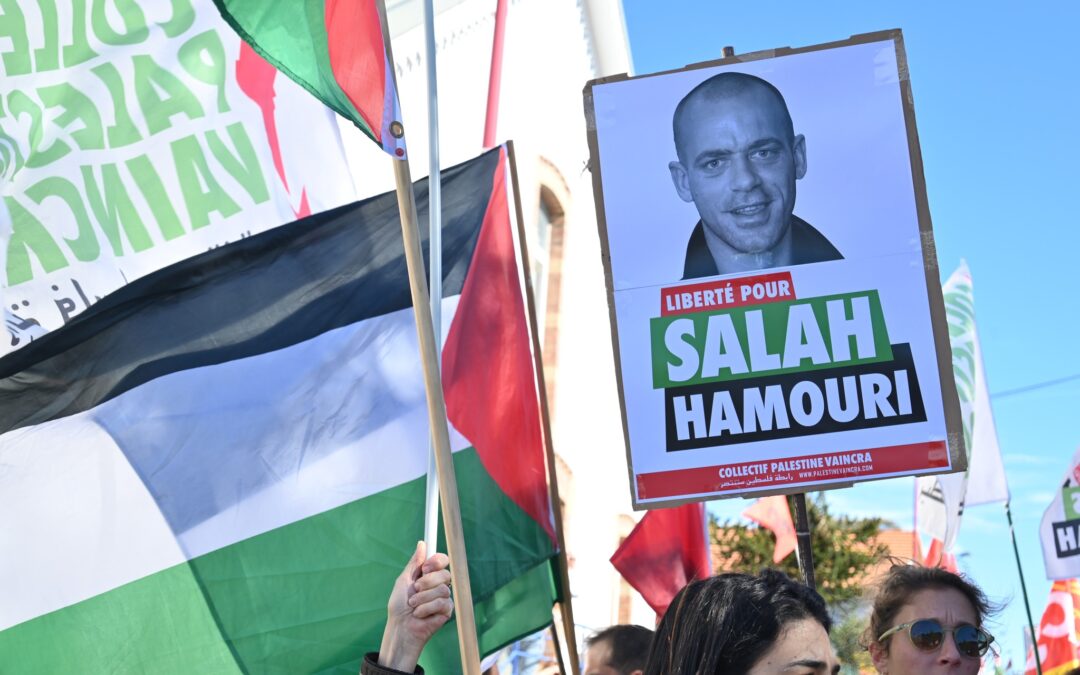 #LiberezSalah : Dans 30 jours, Salah Hamouri sera de nouveau fixé sur son sort
