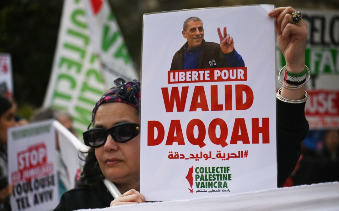 Vendredi 2 juin à Toulouse, Stand Palestine « Liberté pour Walid Daqqah »