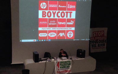 A l’Université Toulouse Jean Jaurès, soirée réussie de soutien à la Palestine et pour le boycott d’Israël