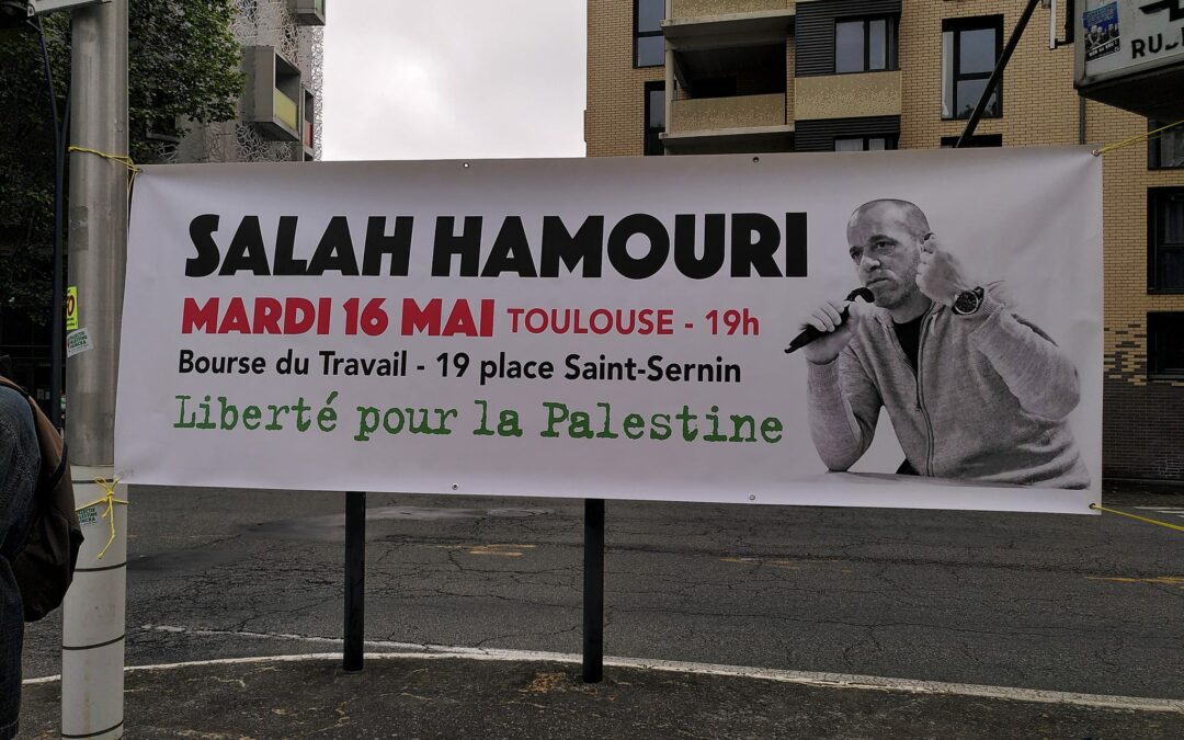 Mardi 16 mai à Toulouse, conférence-débat avec l’avocat franco-palestinien Salah Hamouri