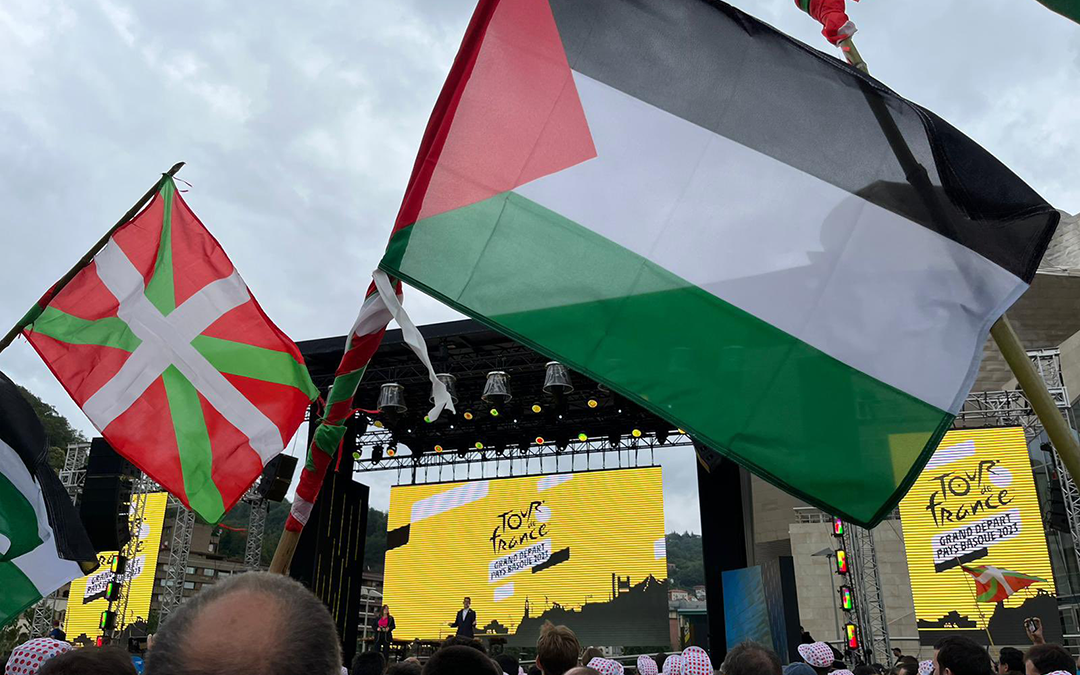 #TDF2023 : Au Pays Basque, la mobilisation débute contre les ambassadeurs d’Israël au Tour de France