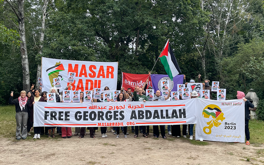 Le mouvement Masar Badil appelle à la manifestation pour la libération de Georges Abdallah du 21 octobre à Lannemezan