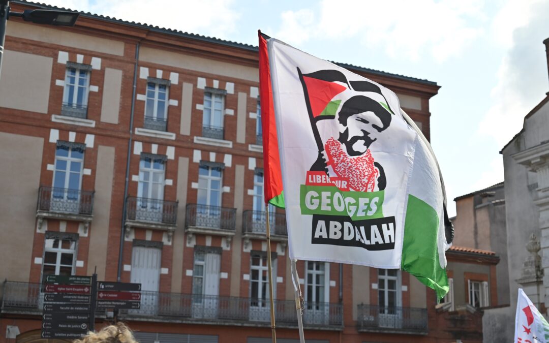 Plus de 55 organisations de Toulouse appellent à manifester pour la libération de Georges Abdallah !