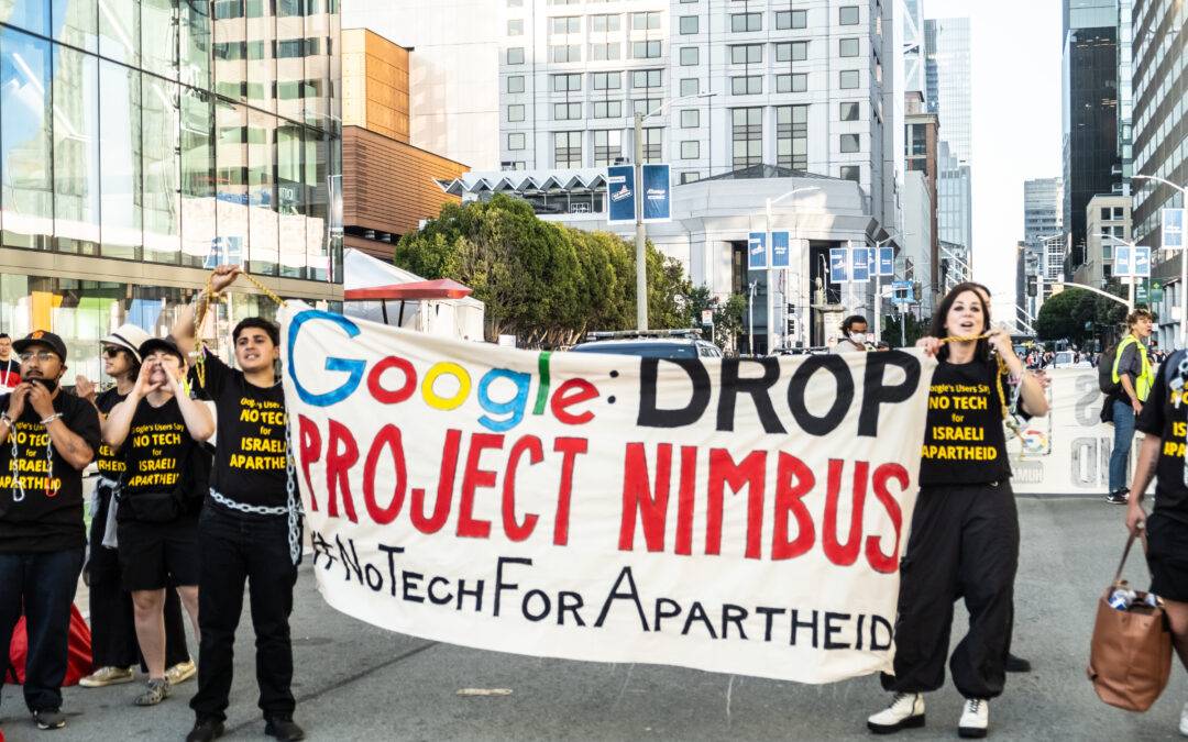 #NoTechForApartheid : Mobilisation à San Francisco pour dénoncer un contrat entre Google et Israël