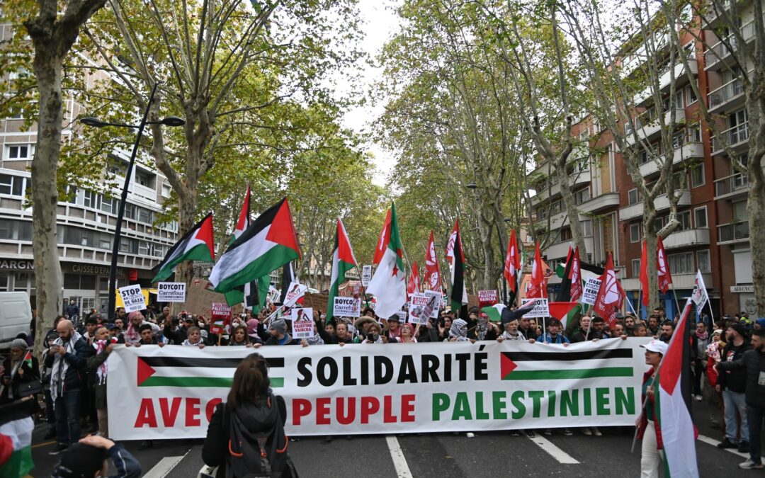 Samedi 2 décembre à Toulouse, toutes et tous en manifestation pour Gaza et toute la Palestine !