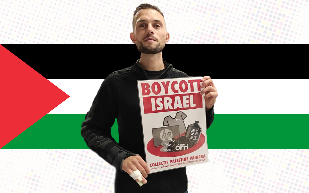 Solidarité avec Gaëtan Gracia convoqué par la police pour des tweets sur la Palestine