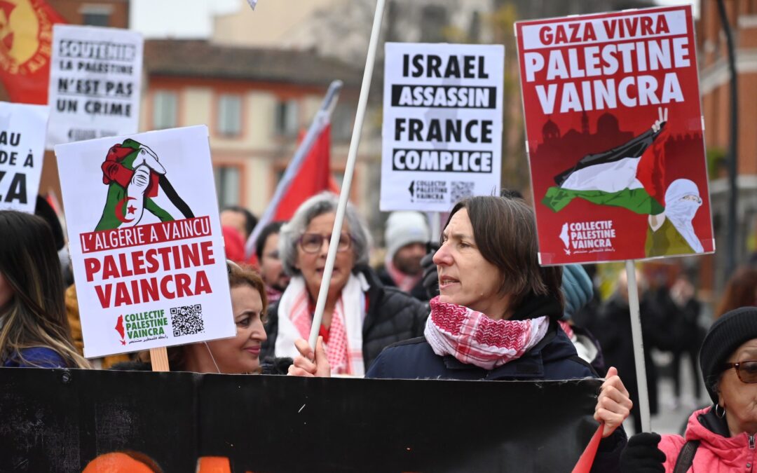 Mercredi 28 février à Toulouse, rassemblement de soutien à Gaza !