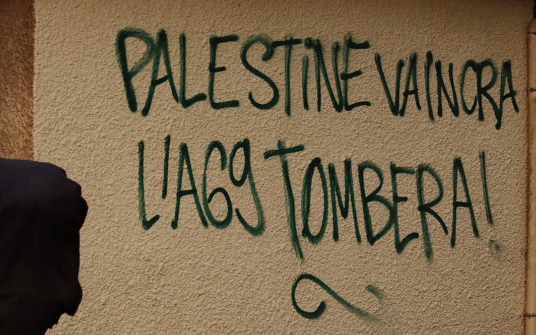 Vendredi 9 février à Toulouse, soirée de soutien à la Palestine organisée par Extinction Rebellion !
