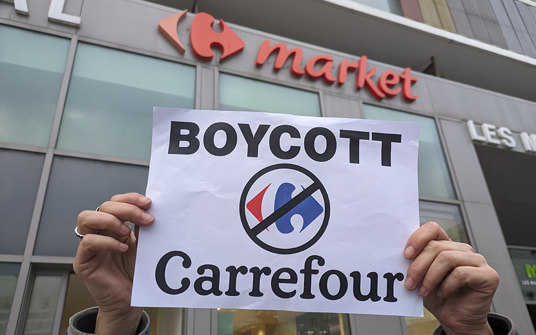 A Toulouse comme ailleurs, la campagne #BoycottCarrefour prend de l’ampleur