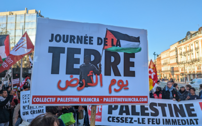 Des centaines de personnes commémorent la Journée de la Terre palestinienne à Toulouse
