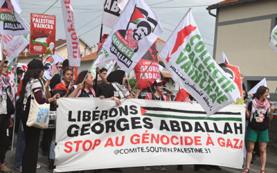 2000 personnes manifestent pour la libération de Georges Abdallah devant la prison de Lannemezan