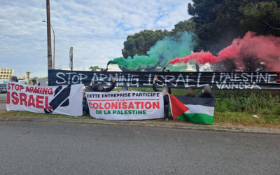 A Toulouse, une initiative dénonce la complicité d’Airbus avec le génocide en cours à Gaza